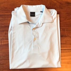 Dunning Golf Polo - Pale Blue
